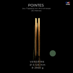 Pointes ultra performantes Vert - ⌀ 0,125 mm (25m)⎮Snake Skin Like ®