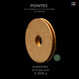 Pointes ultra performantes Vert - ⌀ 0,125 mm (25m)⎮Snake Skin Like ®