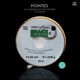 Pointes ultra performantes Blue Dun - ⌀ 0,08 mm (25m)⎮Snake Skin Like ®