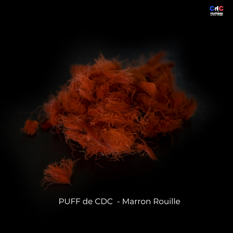 Puff de CDC - Marron Rouille
