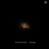 Puff de CDC - Orange Pale