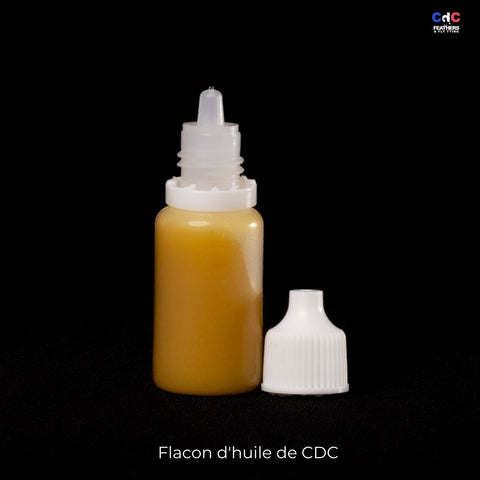 Flacon d'huile de CDC 12,5%